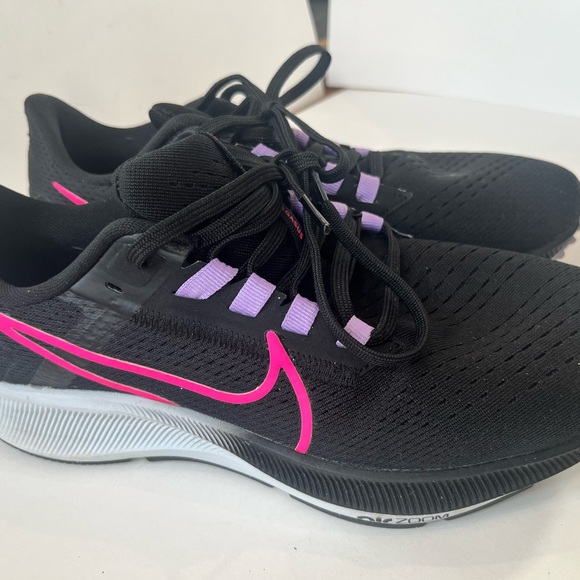 Nike Shoes - Nike Black and Pink Athletic Shoes with Cushioned Comfort